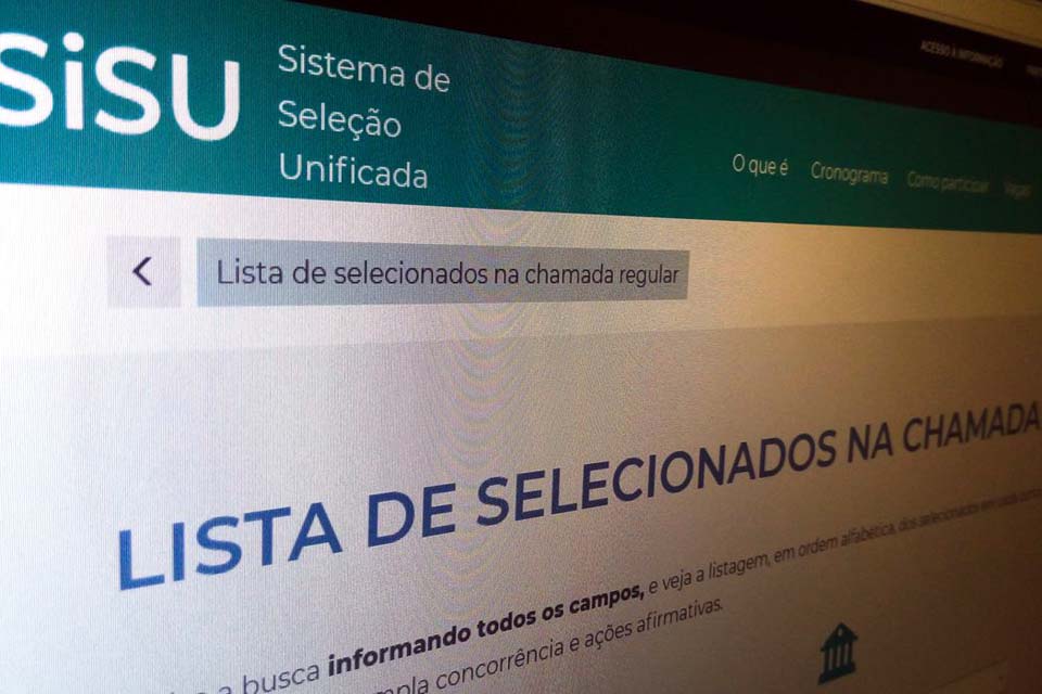 Consulta de vagas do segundo processo seletivo do Sisu está disponível