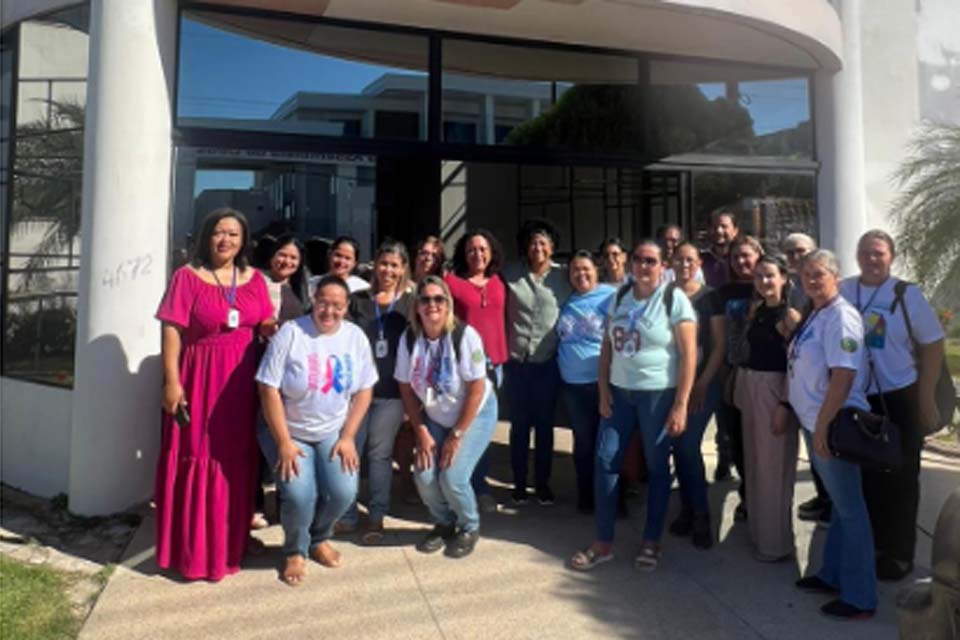 Em Vilhena, Sílvia Cristina vistoria obras do Centro de Prevenção e Diagnóstico do Câncer 