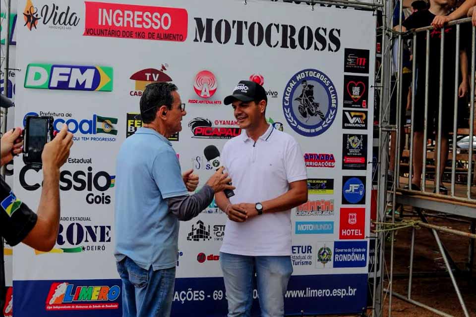 Deputado Estadual Cássio Gois impulsiona Motocross no Estado de Rondônia